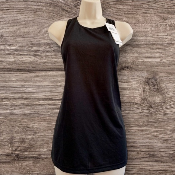 Adidas Women’s Performer Tank Top Black Size L NWT - Picture 2 of 7